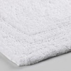 Superior Non-Slip 2 Piece Bath Rug Set, Ultra Plush, Soft, and Absorbent 100% Combed Cotton Pile – Traditional Oval Bath Mat Set, Forest Green(White)