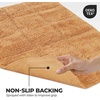 Superior Non-Slip Cotton Checkered Bath Rug Set with Spray Latex Backing, 20″ x 30″, 24″ x 36″, 2-Pieces, Sapphire(Rust – Chk)
