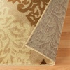 Superior Danvers Collection Area Rug, Modern Elegant Damask Pattern, 10mm Pile with Jute Backing, Affordable Contemporary Rugs – Brown, 4′ x 6′ Rug(Spiced Coral)