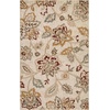 Superior Danvers Collection Area Rug, Modern Elegant Damask Pattern, 10mm Pile with Jute Backing, Affordable Contemporary Rugs – Brown, 4′ x 6′ Rug(Stone – Z)