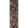 Superior Danvers Collection Area Rug, Modern Elegant Damask Pattern, 10mm Pile with Jute Backing, Affordable Contemporary Rugs – Brown, 4′ x 6′ Rug(Taupe – Z)