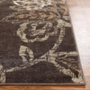 Superior Danvers Collection Area Rug, Modern Elegant Damask Pattern, 10mm Pile with Jute Backing, Affordable Contemporary Rugs – Brown, 4′ x 6′ Rug(Taupe)