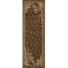 Superior Indoor Area Rug, Jute Backing, Traditional Farmhouse Floral Block, Ideal for Entryway, Living Room, Kitchen, Bedroom, Hallway, Floor Cover, Ruban Collection, 5′ x 8′, Taupe(Beige Brown – Z)