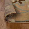 Superior Indoor Area Rug, Jute Backing, Traditional Farmhouse Floral Block, Ideal for Entryway, Living Room, Kitchen, Bedroom, Hallway, Floor Cover, Ruban Collection, 5′ x 8′, Taupe(Taupe – Z)
