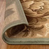 Superior Indoor Area Rug, Jute Backing, Traditional Farmhouse Floral Block, Ideal for Entryway, Living Room, Kitchen, Bedroom, Hallway, Floor Cover, Ruban Collection, 5′ x 8′, Taupe(Rinceau – Slate)