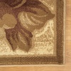 Superior Indoor Area Rug, Jute Backing, Traditional Farmhouse Floral Block, Ideal for Entryway, Living Room, Kitchen, Bedroom, Hallway, Floor Cover, Ruban Collection, 5′ x 8′, Taupe(Rinceau – Taupe)