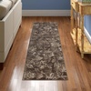 Superior Danvers Collection Area Rug, Modern Elegant Damask Pattern, 10mm Pile with Jute Backing, Affordable Contemporary Rugs – Brown, 4′ x 6′ Rug(Taupe – Z)