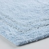 Superior Cotton Washable Bath Rug with Runner Bundle Set, 3 Piece, | Non slip Highly Absorbent Solid Design for Double Vanity, Tub or Shower, Set Includes 1 Small Rug, 1 Large Rug, 1 Runner