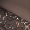Superior Premium Cotton Flannel Duvet Cover Set, All Season 100% Brushed Cotton Flannel Bedding, 3-Piece Set with Duvet Cover and Pillow Shams – Pumpkin Paisley, Full/Queen(Charcoal)