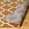 Superior Modern Quatrefoil Indoor Area Rug, Caramel, 2′ x 3′