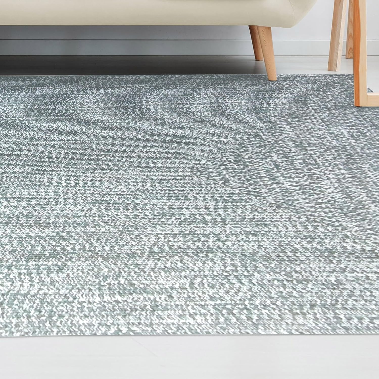 image:imageSuperior Jute Oval Indoor Area Rug GreenLagoon Breezewhite