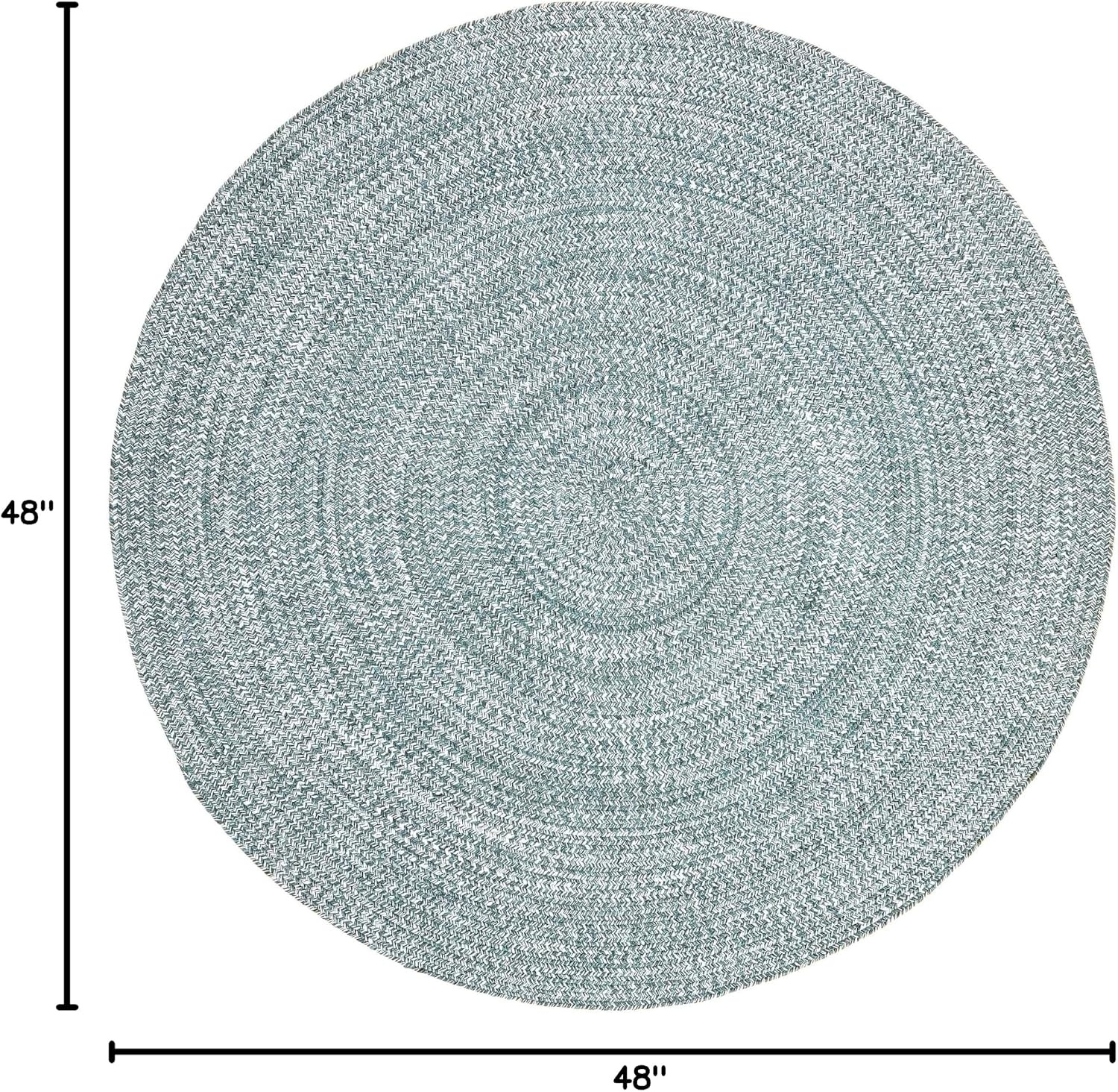 image:imageSuperior Jute Oval Indoor Area Rug GreenLagoon Breezewhite