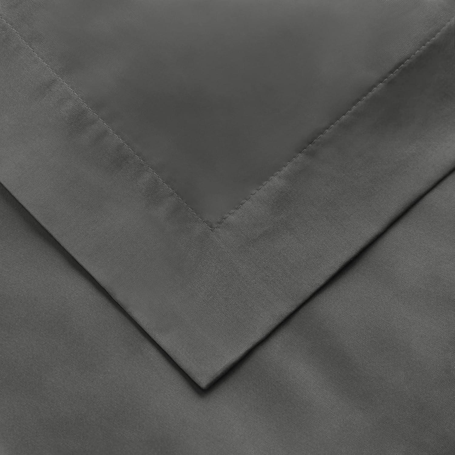 image:imageSuperior Egyptian Cotton 1000 Thread Count Duvet Cover Set Bed Covers Includes 1 Duvet Cover with Button Closure 2 Pillow Shams Oversized Bedding Decor FullQueen GoldGrey