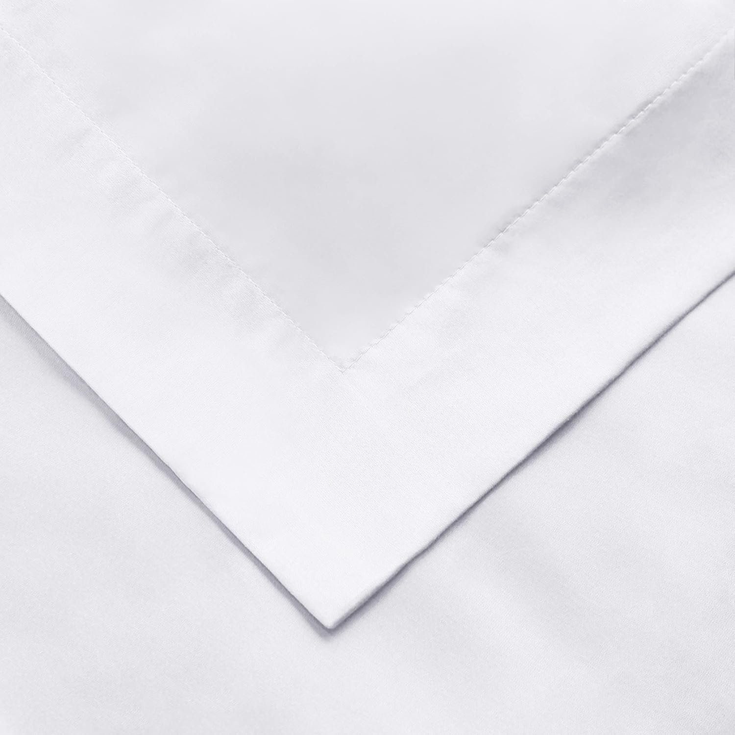 image:imageSuperior Egyptian Cotton 1000 Thread Count Duvet Cover Set Bed Covers Includes 1 Duvet Cover with Button Closure 2 Pillow Shams Oversized Bedding Decor FullQueen GoldWhite