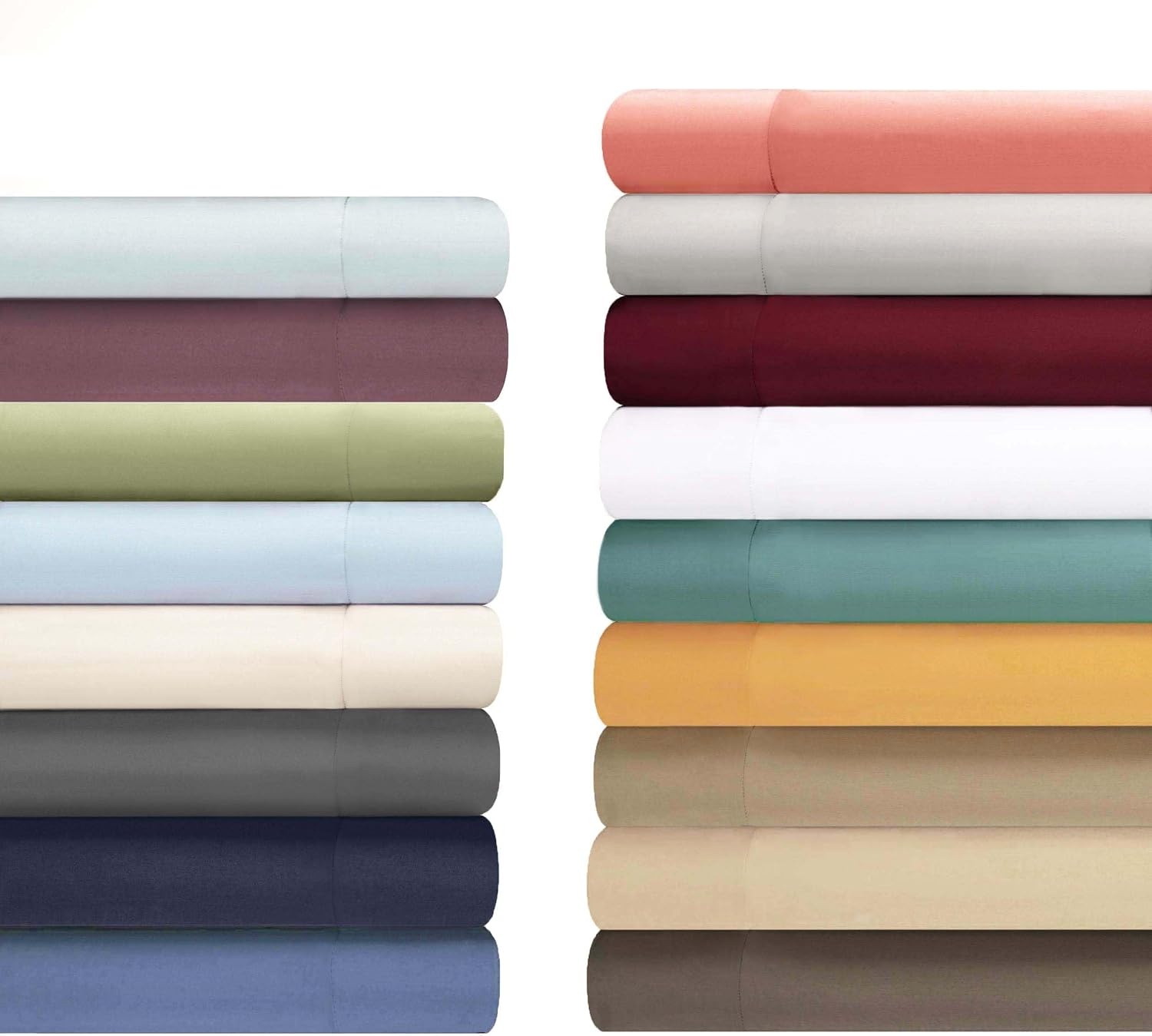 image:imageSuperior Egyptian Cotton 1000 Thread Count Duvet Cover Set Bed Covers Includes 1 Duvet Cover with Button Closure 2 Pillow Shams Oversized Bedding Decor FullQueen GoldNavy Blue