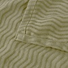 SUPERIOR JENA Cotton Blanket, for Picnic, Beach, Traveling or Camping, Bedroom Decor, Essentials, Cover for Bed, Couch, Lounging, Textured Jacquard, Modern Chevron Woven Blanket, Full/Queen, Ivory(Sage)