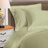 Superior Egyptian Cotton 1000 Thread Count Duvet Cover Set, Bed Covers, Includes 1 Duvet Cover with Button Closure, 2 Pillow Shams, Oversized Bedding Decor, Full/Queen, Gold(Sage)