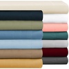 Superior Egyptian Cotton 1000 Thread Count Duvet Cover Set, Bed Covers, Includes 1 Duvet Cover with Button Closure, 2 Pillow Shams, Oversized Bedding Decor, Full/Queen, Gold(White)