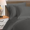 Superior Egyptian Cotton 1000 Thread Count Duvet Cover Set, Bed Covers, Includes 1 Duvet Cover with Button Closure, 2 Pillow Shams, Oversized Bedding Decor, Full/Queen, Gold(Grey)