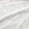Superior Kacey Ribbed Fluffy Fleece Blanket, Textured Corduroy Style Tailored Throw for Couch, Bed and Living Room Decor, Bedroom Essentials, Cozy Warm Thermal Cover, King Size, White(White)