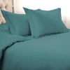 Superior Egyptian Cotton 1000 Thread Count Duvet Cover Set, Bed Covers, Includes 1 Duvet Cover with Button Closure, 2 Pillow Shams, Oversized Bedding Decor, Full/Queen, Gold(Deep Sea)
