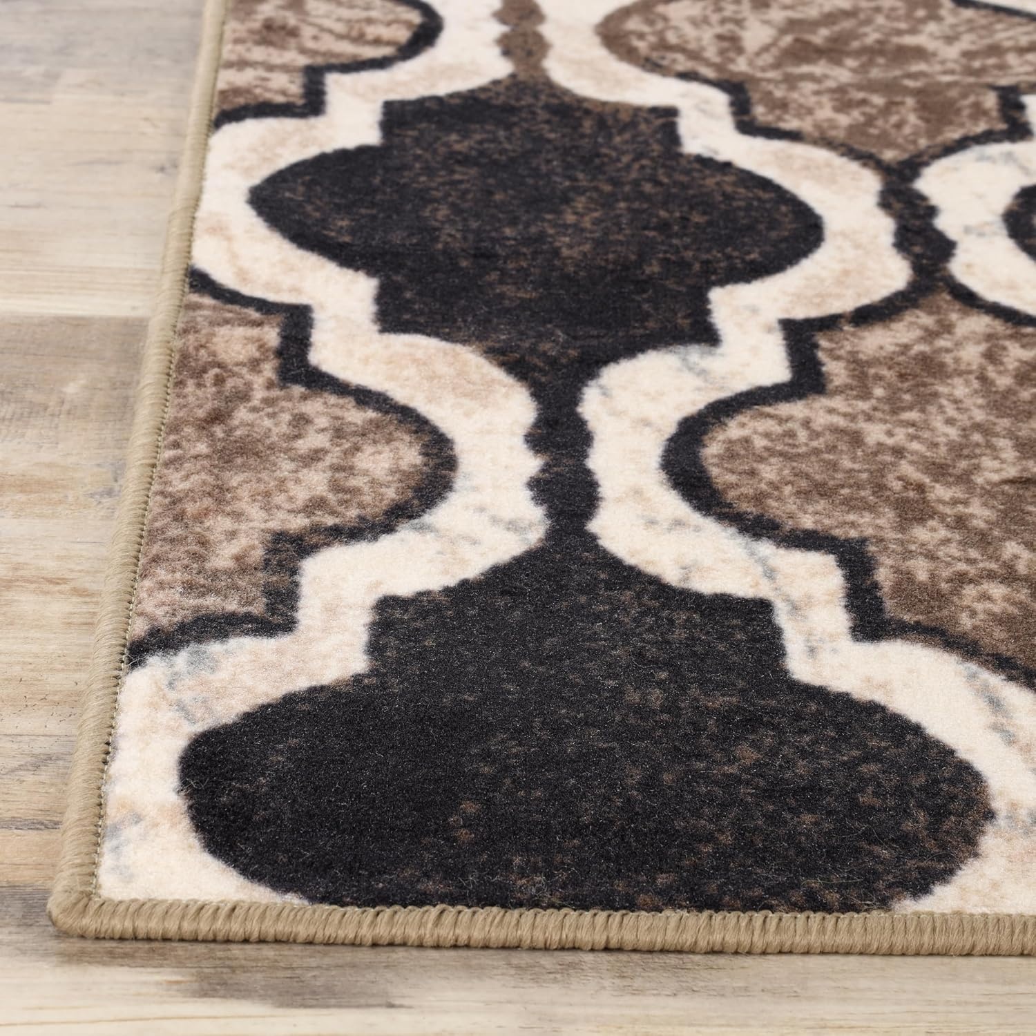 image:imageSuperior Modern Indoor Area Rug Non Slip Rug 8x8 IvoryB Ivory