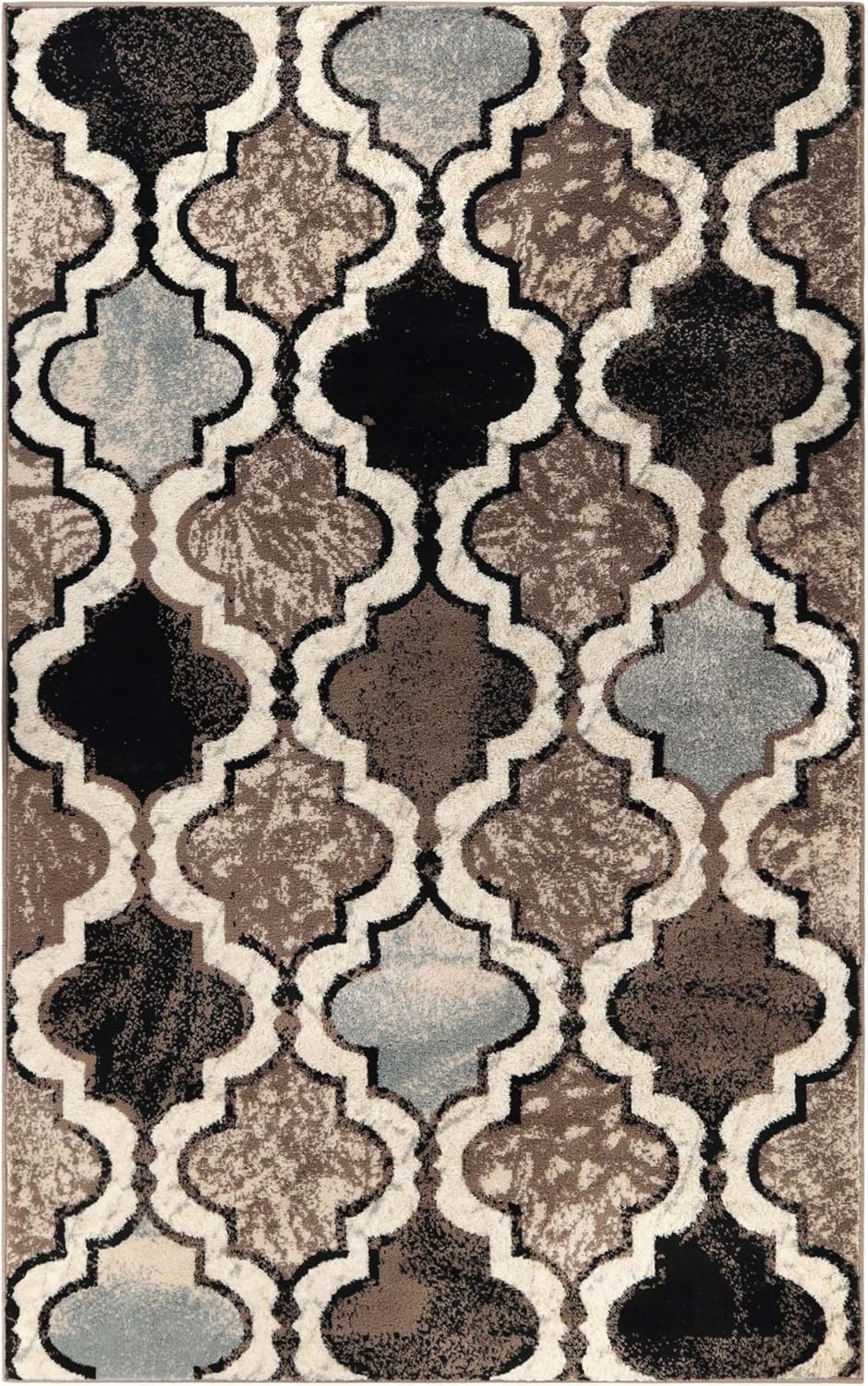 image:imageSuperior Modern Indoor Area Rug Non Slip Rug 8x8 IvoryB Ivory
