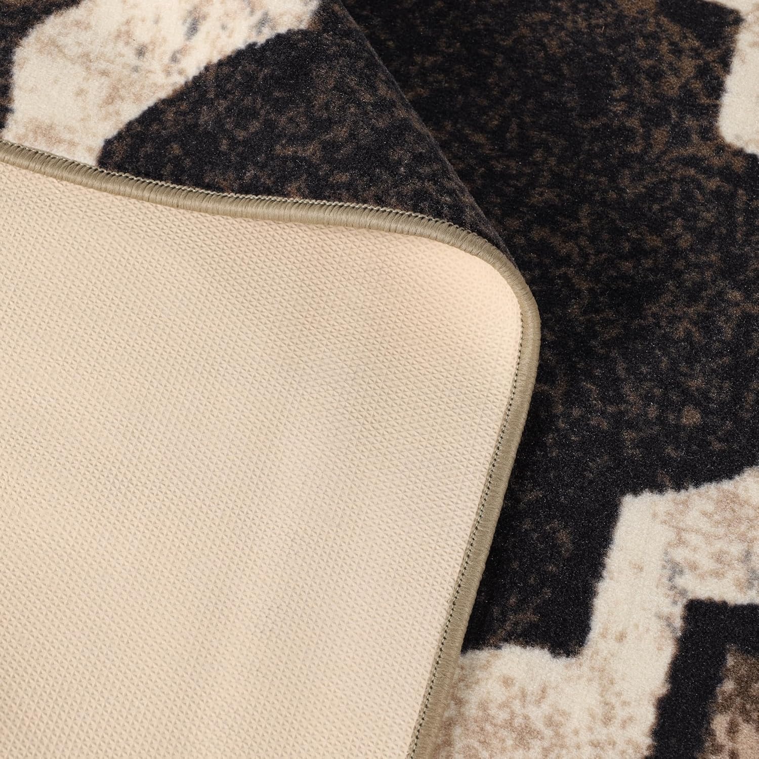 image:imageSuperior Modern Indoor Area Rug Non Slip Rug 8x8 IvoryB Ivory