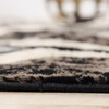 Superior Modern Indoor Area Rug, Non Slip Rug, 8’x8′, Ivory(A Chocolate)