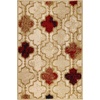 Superior Modern Indoor Area Rug, Non Slip Rug, 8’x8′, Ivory(Beige)