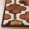 Superior Modern Indoor Area Rug, Non Slip Rug, 8’x8′, Ivory(Coffee)