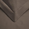 Superior 100% Premium Combed Cotton, 2 Piece Soft and Smooth Duvet Cover and Pillow Sham Set, Solid, Twin – Grey(Gray)