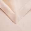 Superior 100% Premium Combed Cotton, 2 Piece Soft and Smooth Duvet Cover and Pillow Sham Set, Solid, Twin – Grey(Pink)