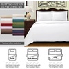 Superior 100% Premium Combed Cotton, 2 Piece Soft and Smooth Duvet Cover and Pillow Sham Set, Solid, Twin – Grey(Tan)