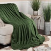 Superior Fleece Diamond Fluffy Blanket, Decorative Blankets for Bedroom, Sofa, Fuzzy, Plush, Soft, Cute Room Decor, Beautiful Cover, Comfort Essentials, Atka Collection, King Size, Green(Green)