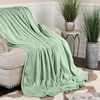 Superior Fleece Diamond Fluffy Blanket, Decorative Blankets for Bedroom, Sofa, Fuzzy, Plush, Soft, Cute Room Decor, Beautiful Cover, Comfort Essentials, Atka Collection, King Size, Green(Sea Foam)