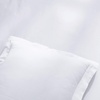 Superior Egyptian Cotton 400 Thread Count Duvet Cover Set, Soft Comforter Covers, Luxury Bedding Essentials, Button Closure, Includes 1 Duvet Cover, 2 Pillow Shams, Full/Queen, White(White – Z)