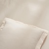 Superior Egyptian Cotton 400 Thread Count Duvet Cover Set, Soft Comforter Covers, Luxury Bedding Essentials, Button Closure, Includes 1 Duvet Cover, 2 Pillow Shams, Full/Queen, White(Ivory – Z)