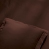 Superior Egyptian Cotton 400 Thread Count Duvet Cover Set, Soft Comforter Covers, Luxury Bedding Essentials, Button Closure, Includes 1 Duvet Cover, 2 Pillow Shams, Full/Queen, White(Mocha – Z)