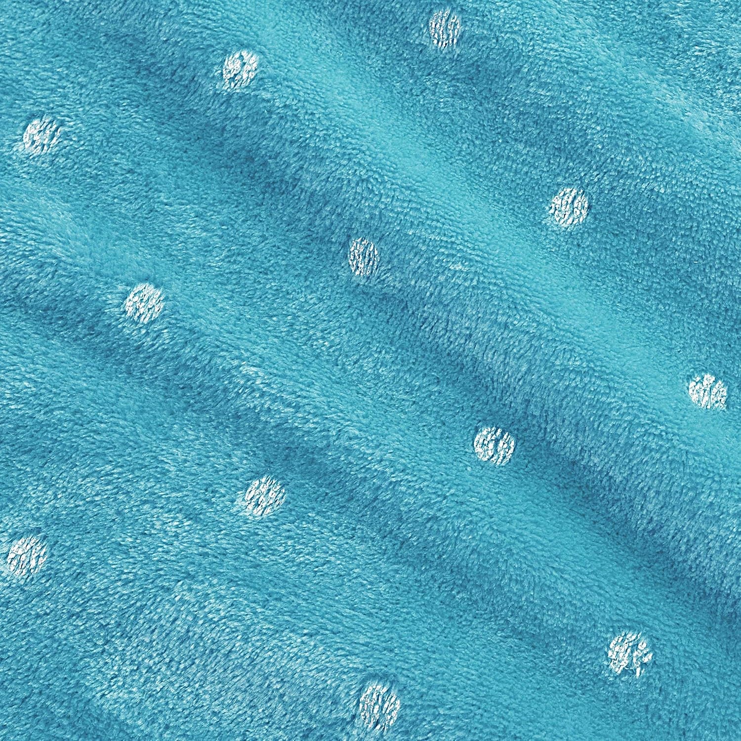 image:imageSuperior Fleece Blanket Plush Fluffy Soft Decorative Blankets for Bedroom Sofa Fuzzy Bedding Cute Woven Room Decor Beautiful Cover Comfort Essentials Polka Dot Throw Winter BlueWinter Blue