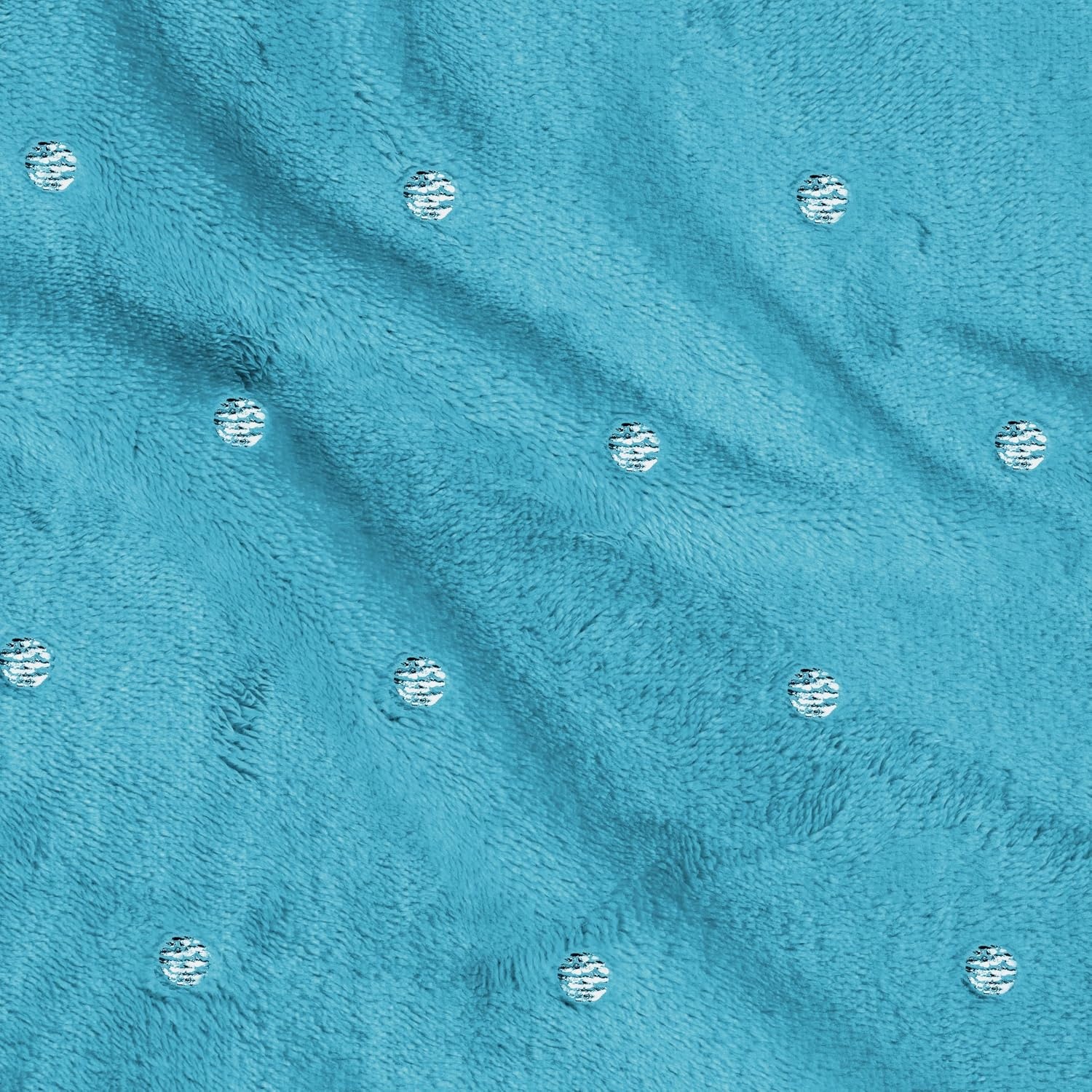 image:imageSuperior Fleece Blanket Plush Fluffy Soft Decorative Blankets for Bedroom Sofa Fuzzy Bedding Cute Woven Room Decor Beautiful Cover Comfort Essentials Polka Dot Throw Winter BlueWinter Blue