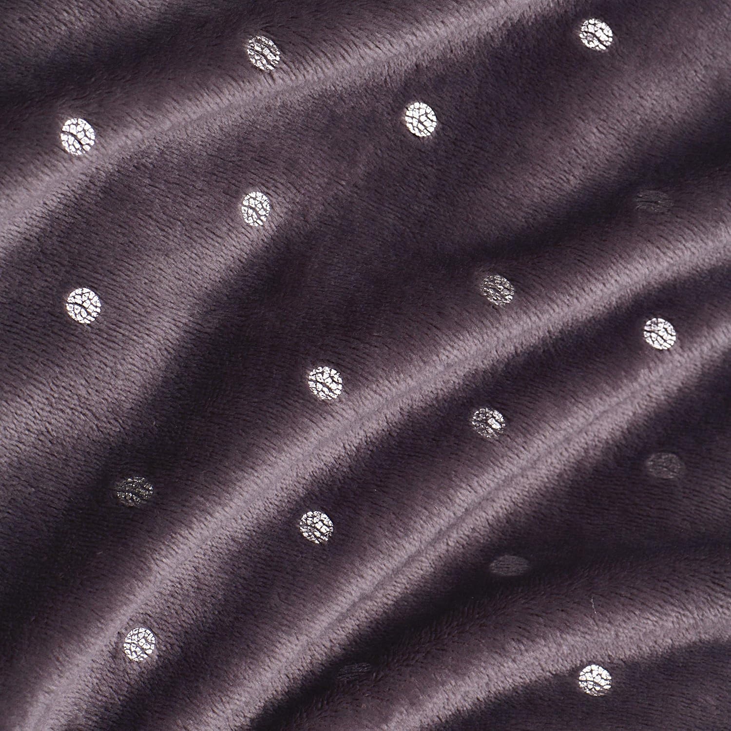 image:imageSuperior Fleece Blanket Plush Fluffy Soft Decorative Blankets for Bedroom Sofa Fuzzy Bedding Cute Woven Room Decor Beautiful Cover Comfort Essentials Polka Dot Throw Winter BlueGrey