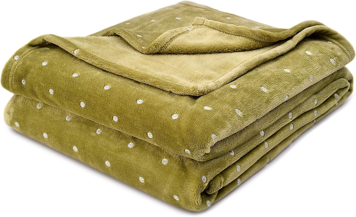 image:imageSuperior Fleece Blanket Plush Fluffy Soft Decorative Blankets for Bedroom Sofa Fuzzy Bedding Cute Woven Room Decor Beautiful Cover Comfort Essentials Polka Dot Throw Winter BlueSage