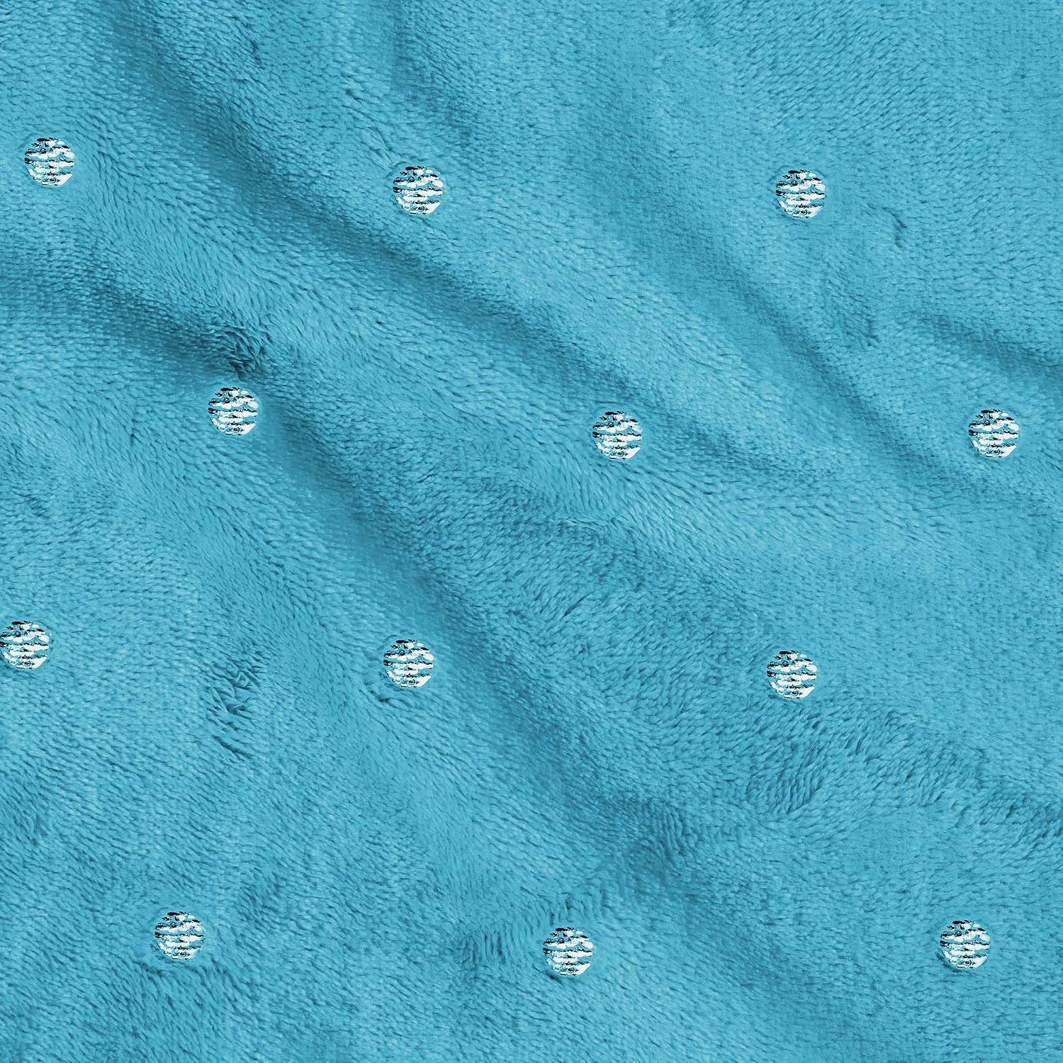 image:imageSuperior Fleece Blanket Plush Fluffy Soft Decorative Blankets for Bedroom Sofa Fuzzy Bedding Cute Woven Room Decor Beautiful Cover Comfort Essentials Polka Dot Throw Winter BlueWinter Blue