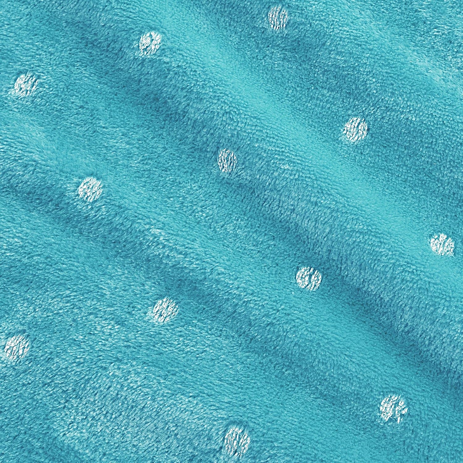 image:imageSuperior Fleece Blanket Plush Fluffy Soft Decorative Blankets for Bedroom Sofa Fuzzy Bedding Cute Woven Room Decor Beautiful Cover Comfort Essentials Polka Dot Throw Winter BlueWinter Blue
