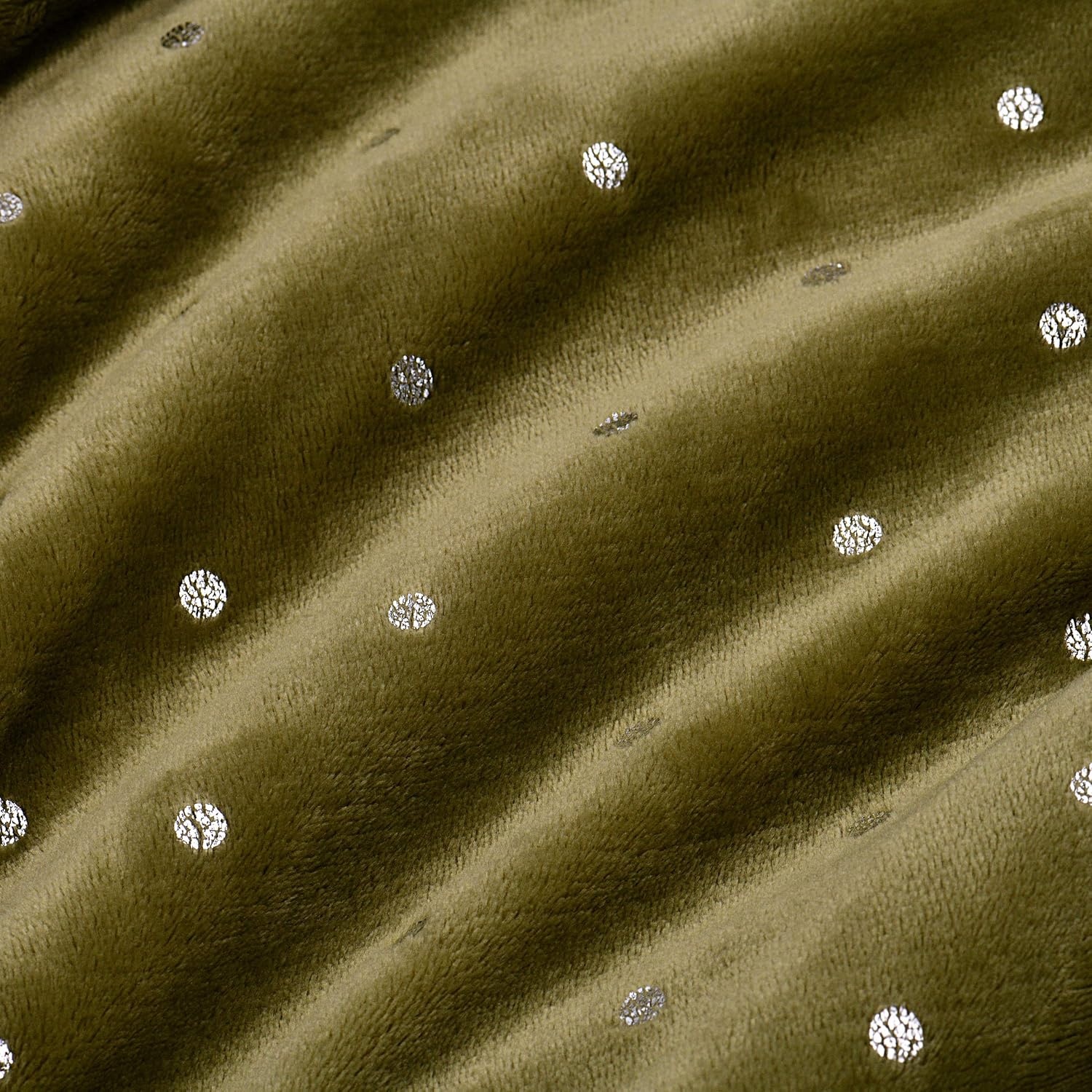 image:imageSuperior Fleece Blanket Plush Fluffy Soft Decorative Blankets for Bedroom Sofa Fuzzy Bedding Cute Woven Room Decor Beautiful Cover Comfort Essentials Polka Dot Throw Winter BlueSage