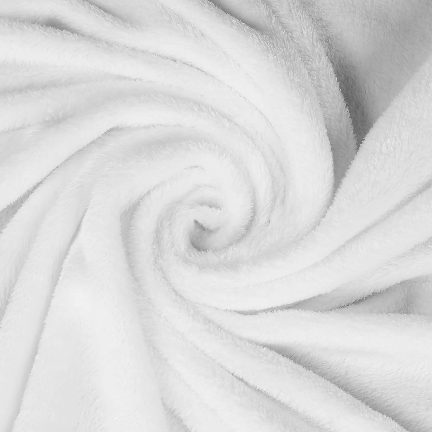 image:imageSuperior Fleece Blanket Plush Fluffy Soft Decorative Blankets for Bedroom Sofa Fuzzy Bedding Cute Woven Room Decor Beautiful Cover Comfort Essentials Polka Dot Throw Winter BlueSolidwhite