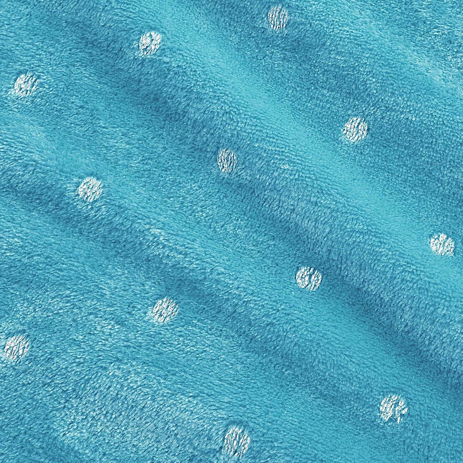 image:imageSuperior Fleece Blanket Plush Fluffy Soft Decorative Blankets for Bedroom Sofa Fuzzy Bedding Cute Woven Room Decor Beautiful Cover Comfort Essentials Polka Dot Throw Winter BlueWinter Blue