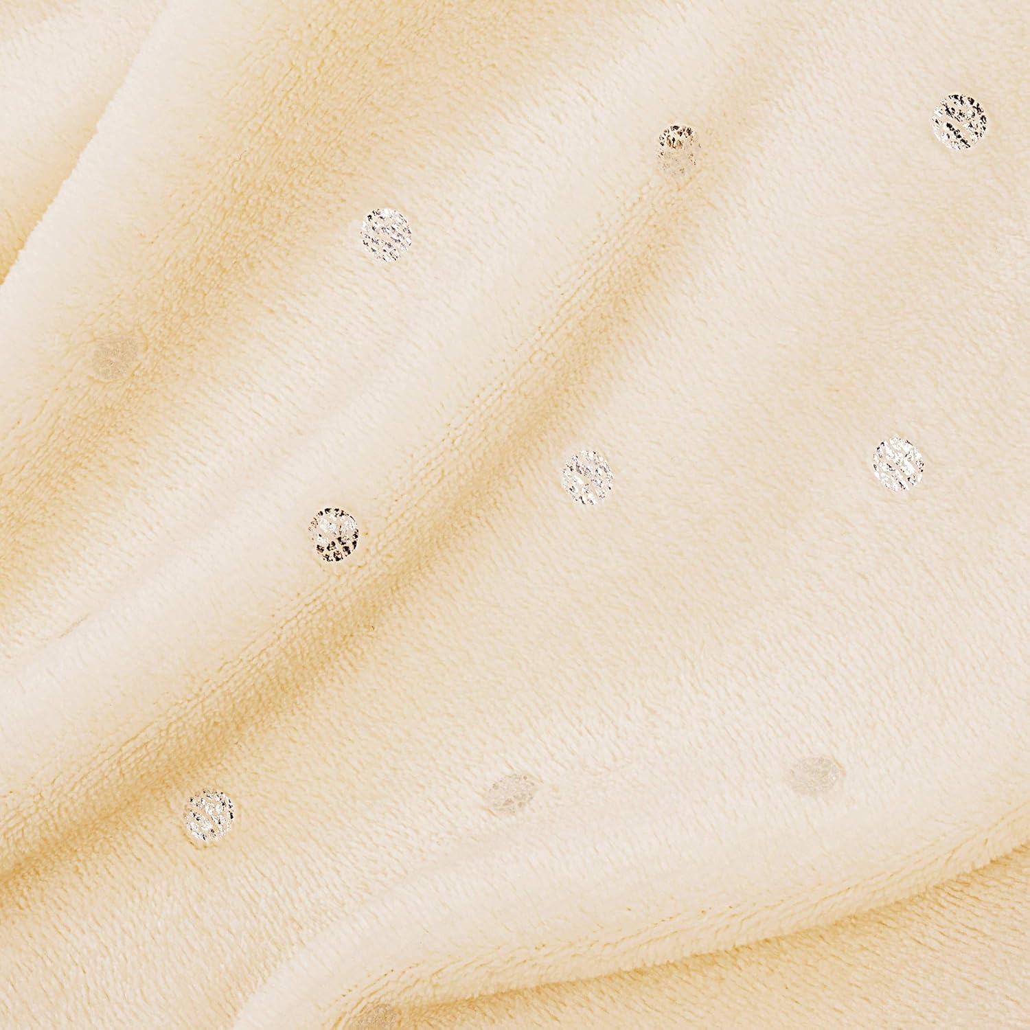 image:imageSuperior Fleece Blanket Plush Fluffy Soft Decorative Blankets for Bedroom Sofa Fuzzy Bedding Cute Woven Room Decor Beautiful Cover Comfort Essentials Polka Dot Throw Winter BlueIvory