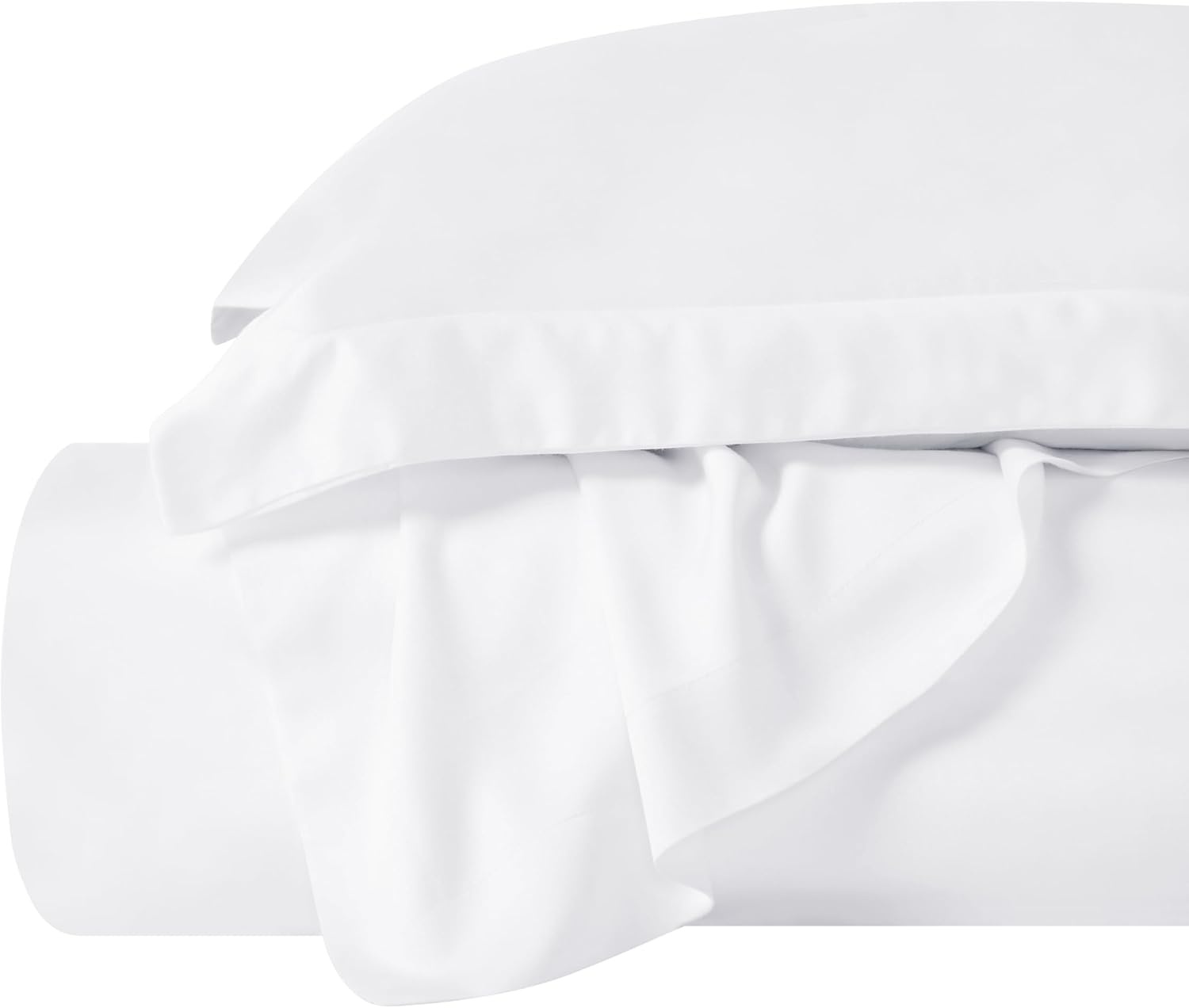 image:imageSuperior Modal from Beechwood 400 Thread Count Duvet Cover Set Silky Soft Cool Bedding Essentials Sateen Weave Set Includes 1 Duvet Cover with Button Closure 1 Pillow Sham TwinTwin XL WhiteWhite